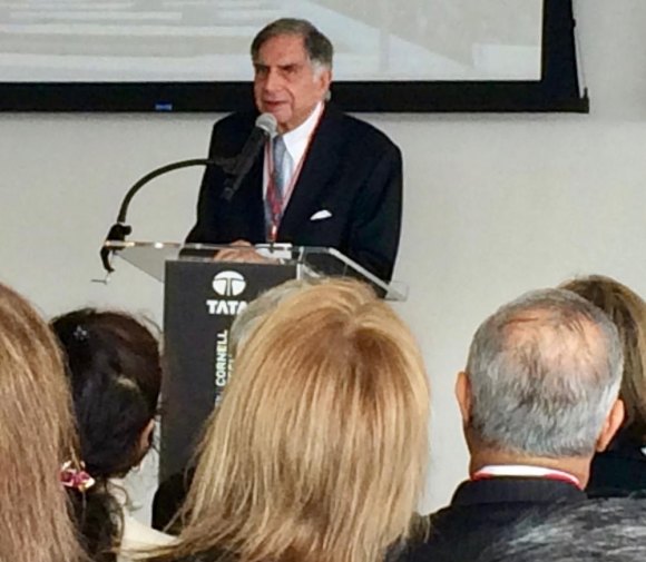 December 4th, 2017, was a big day for Roosevelt Island Ratan Tata, Chairman of the Tata Group, explains why his company chose to spur Cornell Tech forward.